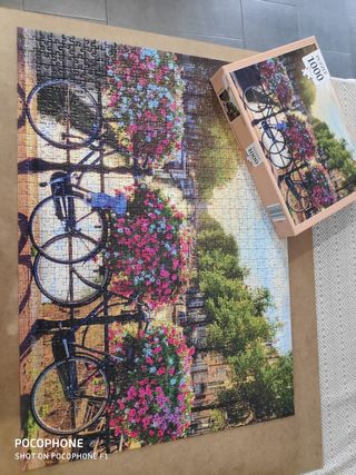 Puzzle 1000 Piezas Amsterdam Flores