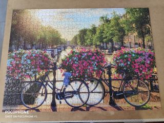 Puzzle 1000 Piezas Amsterdam Flores