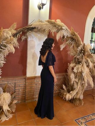Vestido Pronovias LACE 2434 Azul T.40