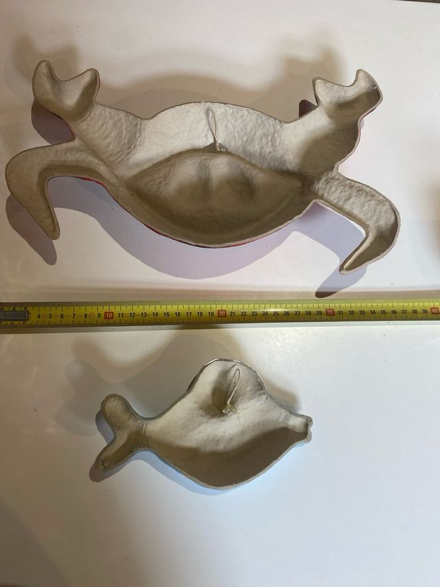 Decoración pared marina: Cangrejo y pez