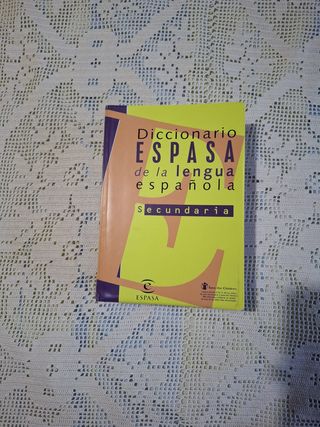 DICC. SECUNDARIA BACH LENGUA ESPAÑOLA