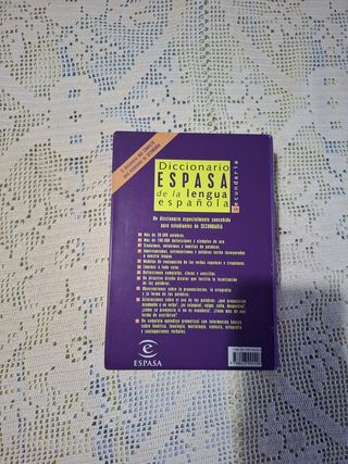 DICC. SECUNDARIA BACH LENGUA ESPAÑOLA