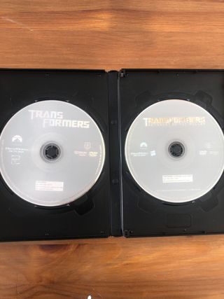 Set de 2 Peliculas en DVD Transformers