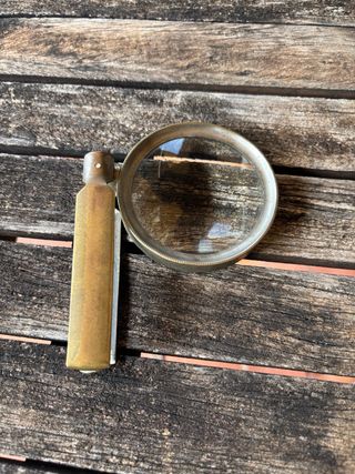 Lupa antigua plegable