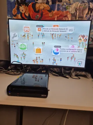 Console Nintendo Wii U nera