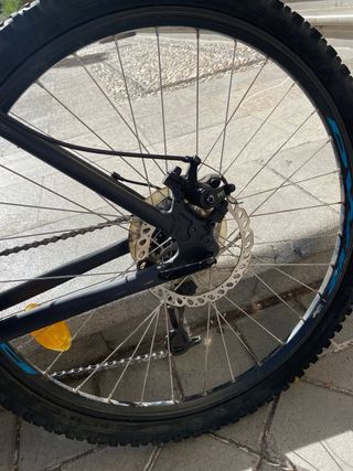 Bicicleta de Montaña Btwin Gris talla L