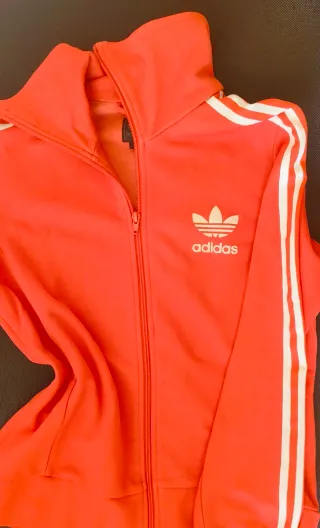 Chaqueta deportiva Adidas naranja talla L/40