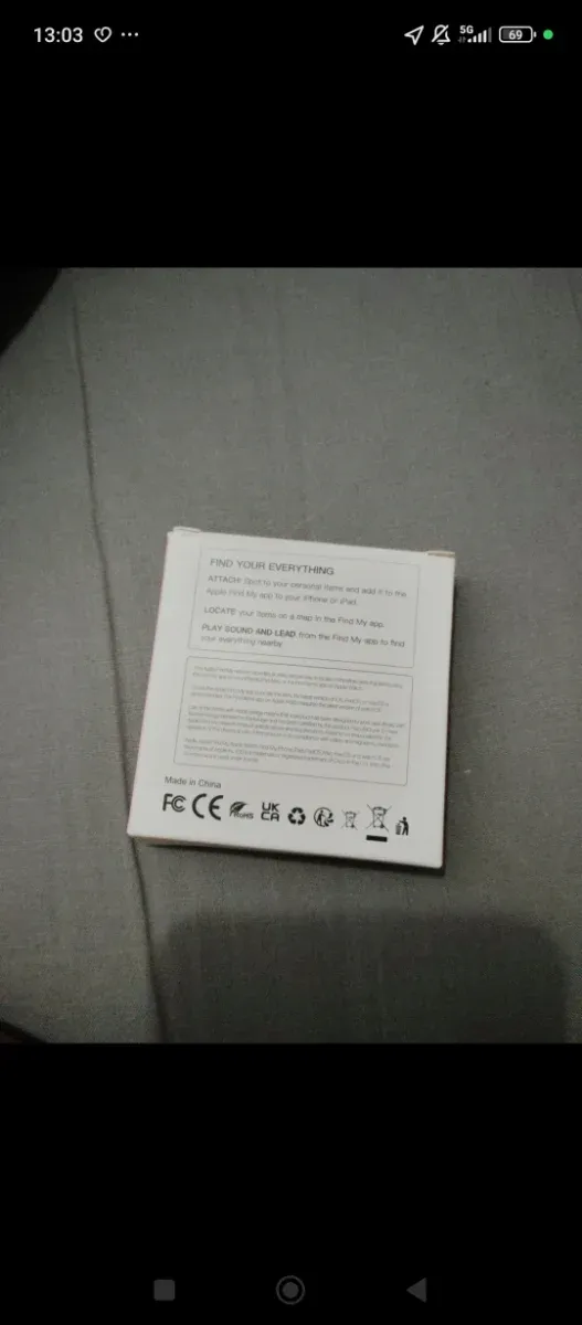 Localizador Apple Smart Tag Blanco