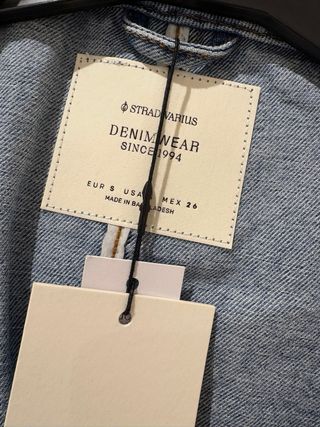 Chaleco Vaquero Stradivarius Talla S 
