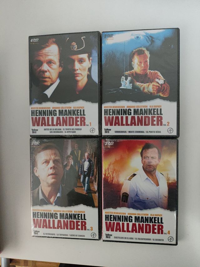 Colección DVD detective kurt Wallander de Henning