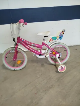 Bicicleta Niñas Princesas Disney 14