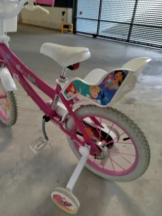 Bicicleta Niñas Princesas Disney 14