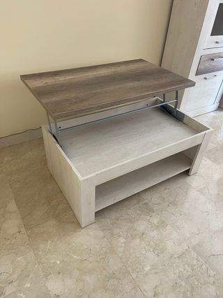 Mesa de centro elevable – práctica y moderna