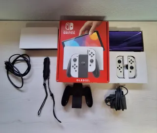 Nintendo Switch OLED Edición Blanca