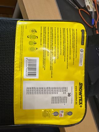 Cadenas textiles 205/55 R16