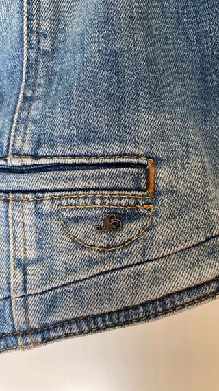Chaleco vaquero s.Oliver azul