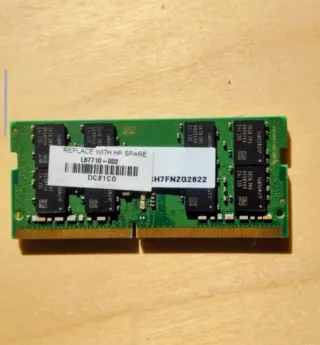 16GB Samsung DDR4 3200 2Rx8 CL22
SODIMM RAM