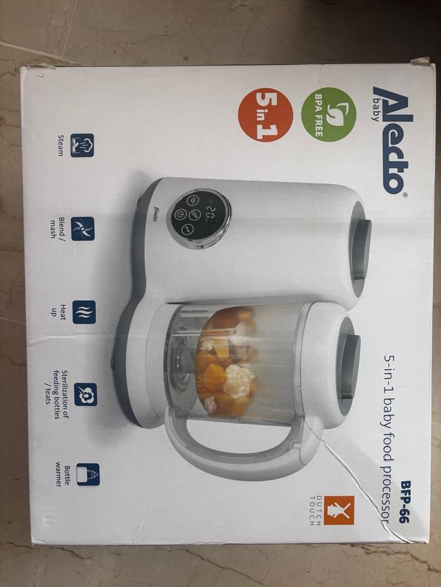 Alecto 5 en 1 Procesador Alimentos Bebé BFP-66