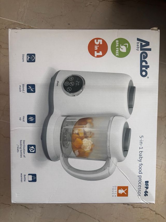Alecto 5 en 1 Procesador Alimentos Bebé BFP-66