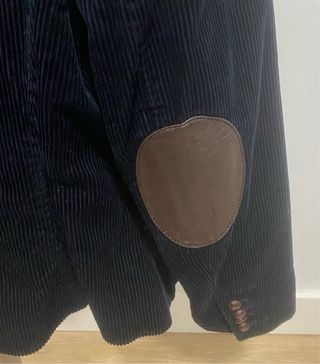 Chaqueta Pana Azul Talla M