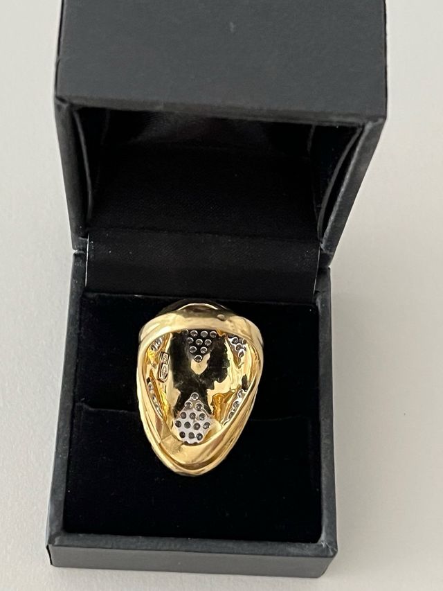 Anillo Oro y Brillantes 11 gramos