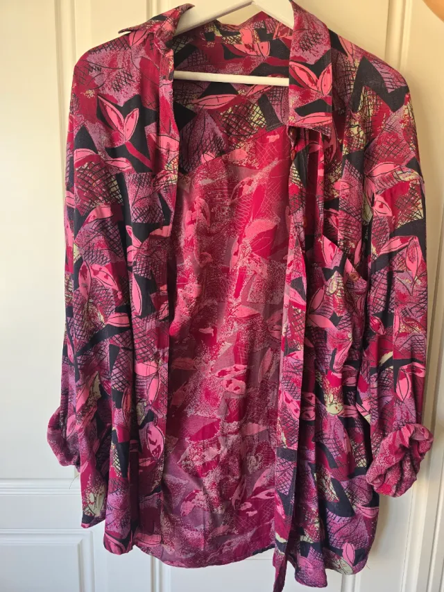 Camisa Vintage Estampada