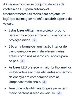 Luzes de projeção 3D para carro conjuntode 4 luzes