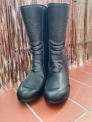 Botas de moto SPool negras