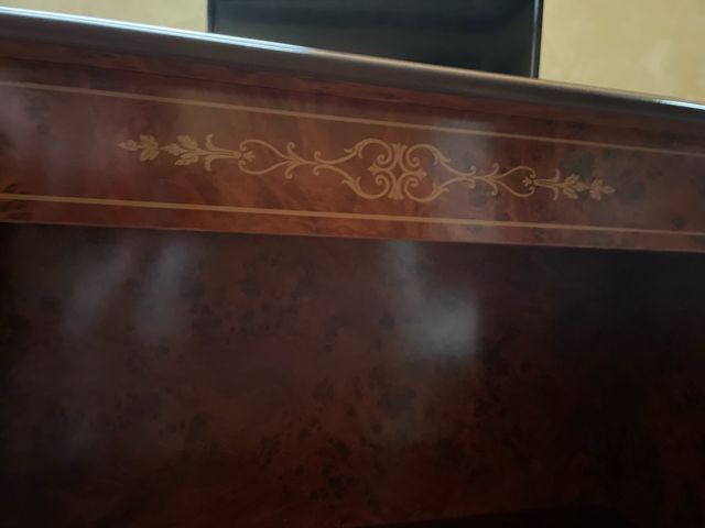 Mueble decorativo marquetería madera