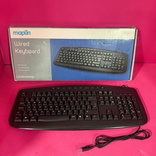 Teclado alfanumérico maplin (sin Uso)
