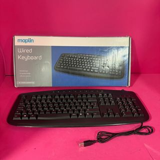 Teclado alfanumérico maplin (sin Uso)