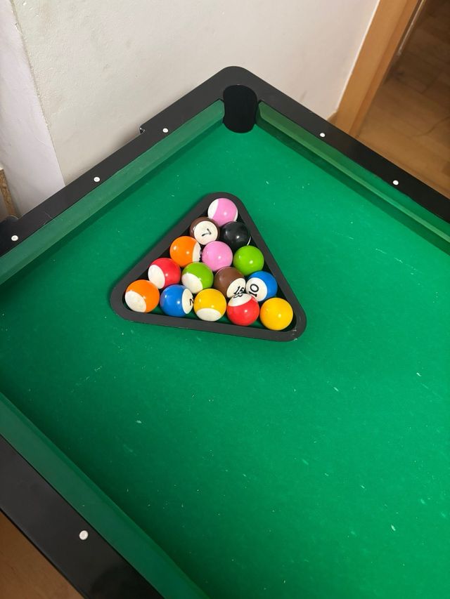 Mesa de billar americano infantil