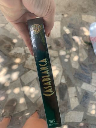 Casablanca VHS Película Clásica