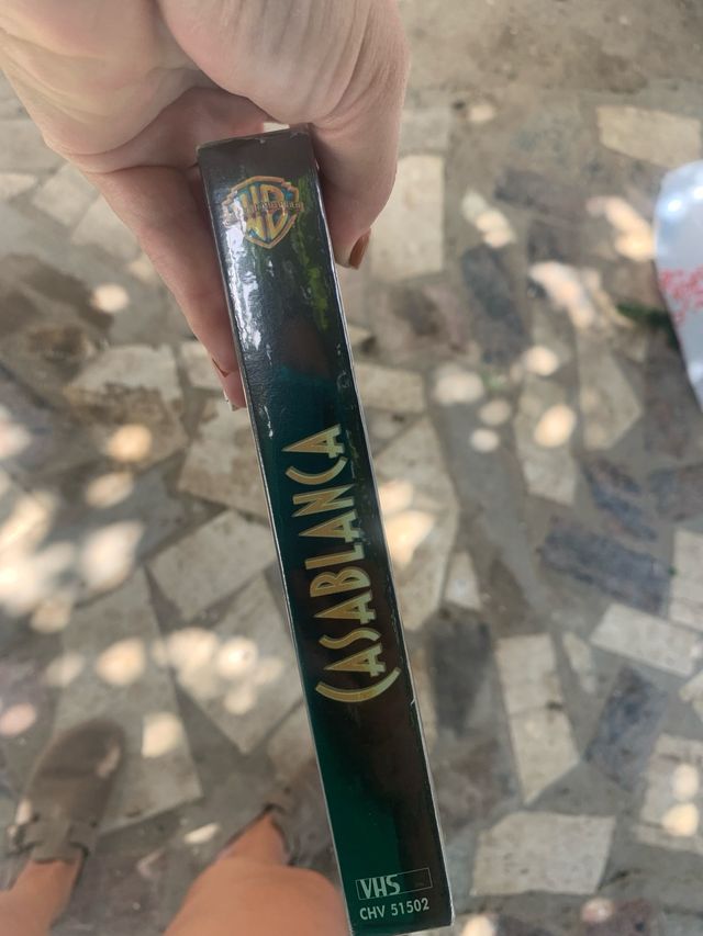 Casablanca VHS Película Clásica