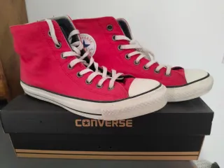 Converse All Star Alte Rosse/Blu Tg 40