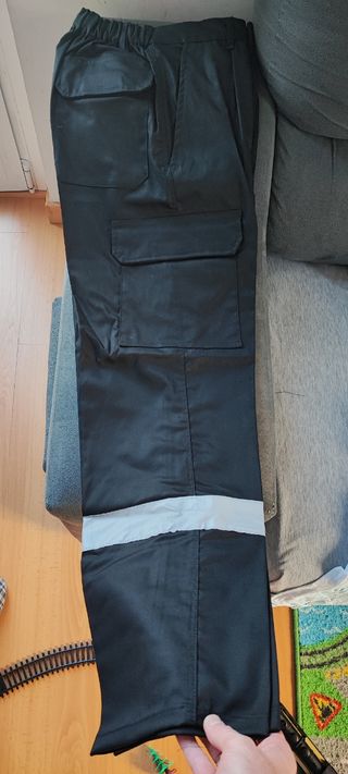 Pantalón de trabajo negro talla M