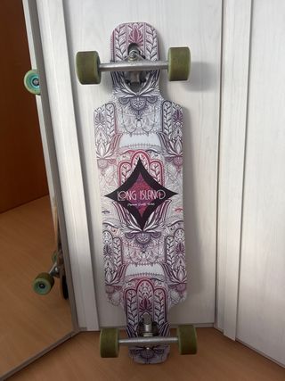 Longboard skate Long Island Freestyle casi nuevo