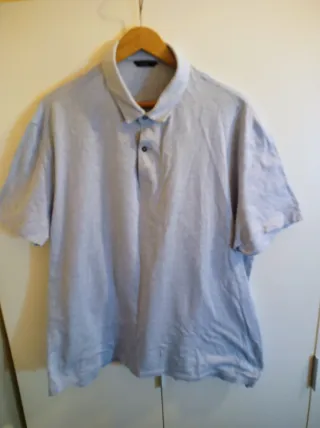 Polo Massimo Dutti Manga Corta XXL