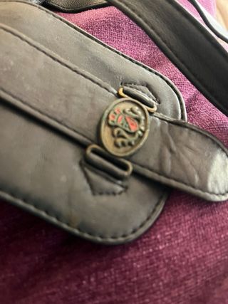 Bolso de cuero auténtico