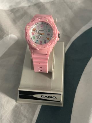 Reloj Casio Rosa y Multicolor