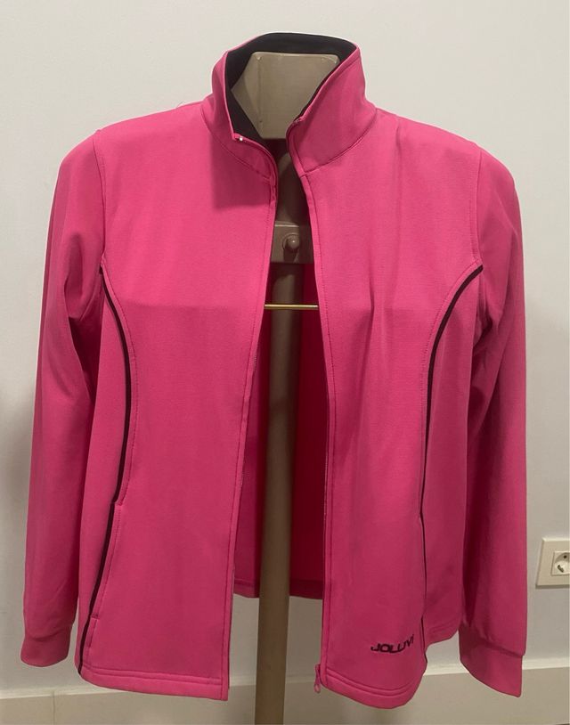 Chaqueta deportiva JOLUVI mujer rosa