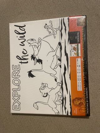 Lienzo para pintar con acuarelas