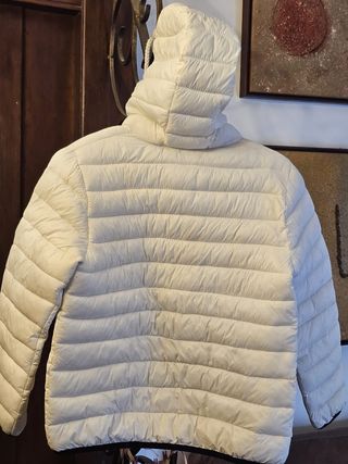 Chaqueta acolchada blanca Mango