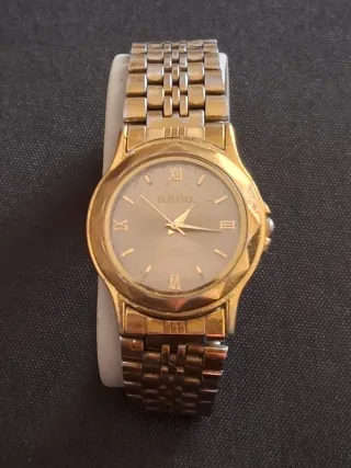 Reloj RADO diastar swiss Plateado y dorado