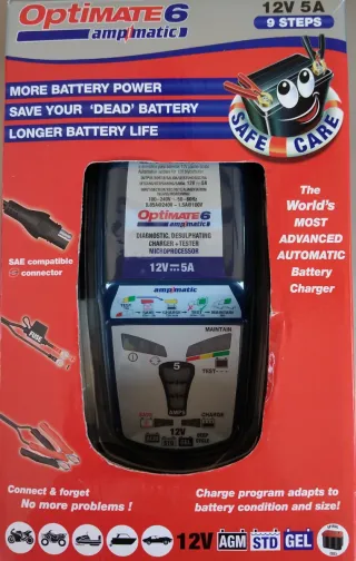 Cargador Baterías Optimate 6. Nuevo sin estrenar
