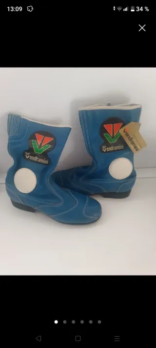 Botas Vendramini Motocross Azul