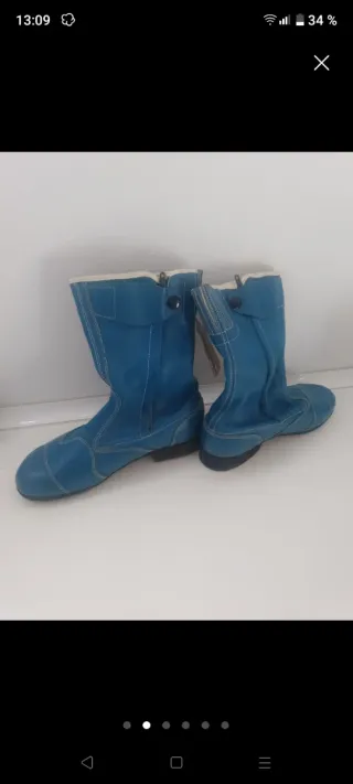 Botas Vendramini Motocross Azul