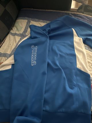 Chaqueta Joma Azul y Blanca Talla M