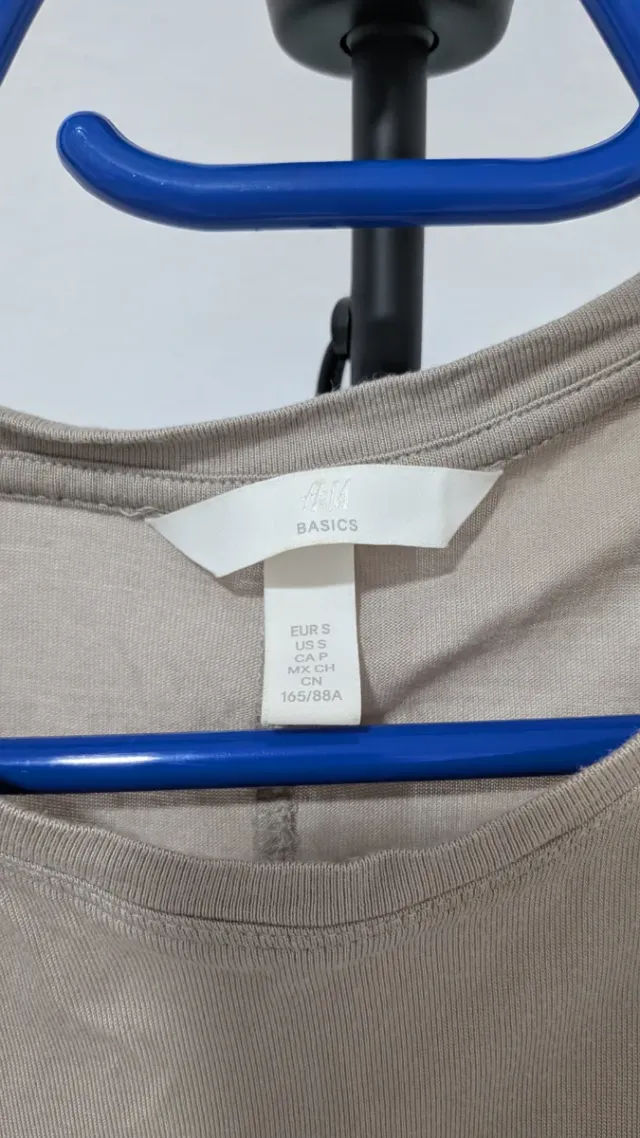 Vestido largo H&M talla única beige