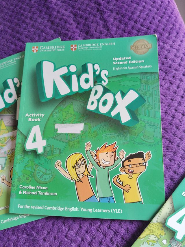 Libros Kid's Box Cambridge Nivel 4